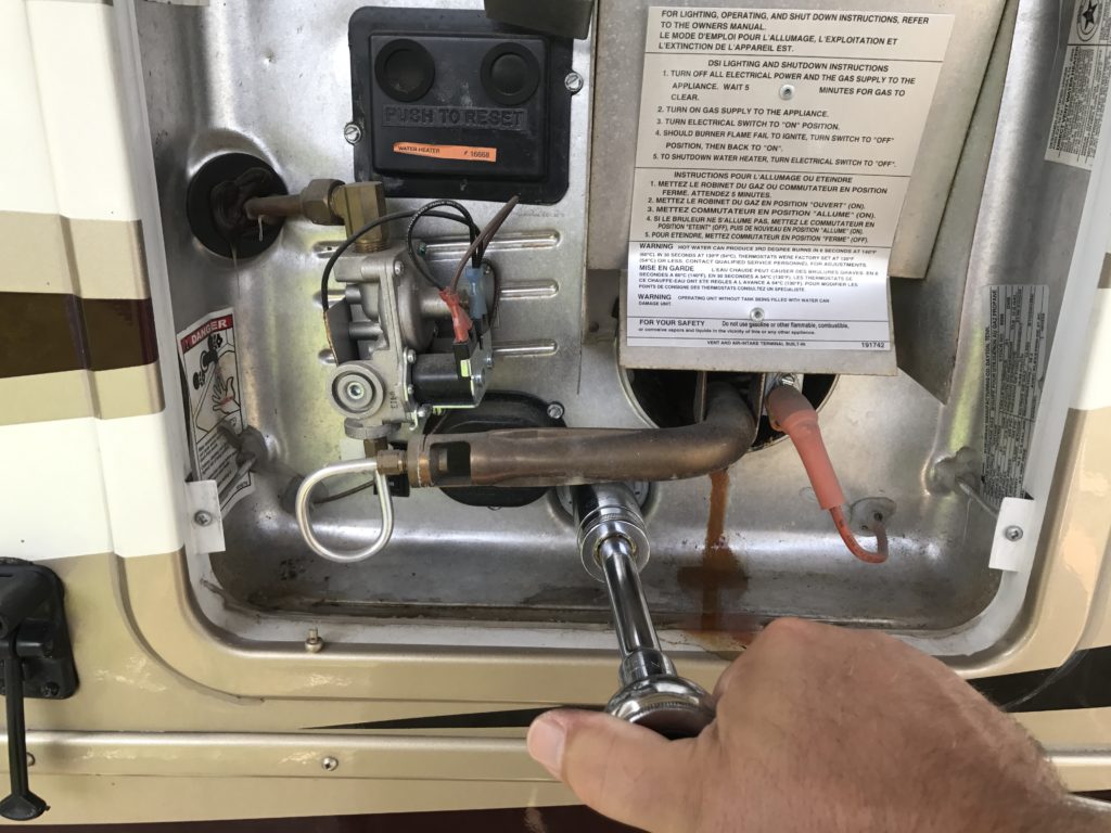 Water Heater started leaking!! – Bill & Kelly's American Odyssey